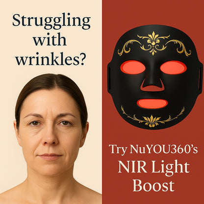 NuYOU360 FDA Red Light Therapy Mask -Glow With Confidence