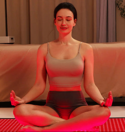 NuYOU360™ Full Body Red Light Therapy Mat – Near Infrared Blanket for Pain Relief & Recovery