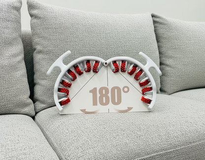 Massager Roller – Slim, Sculpt & Soothe  on grey couch.