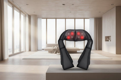 Neck massager with heat therapy in Living room 